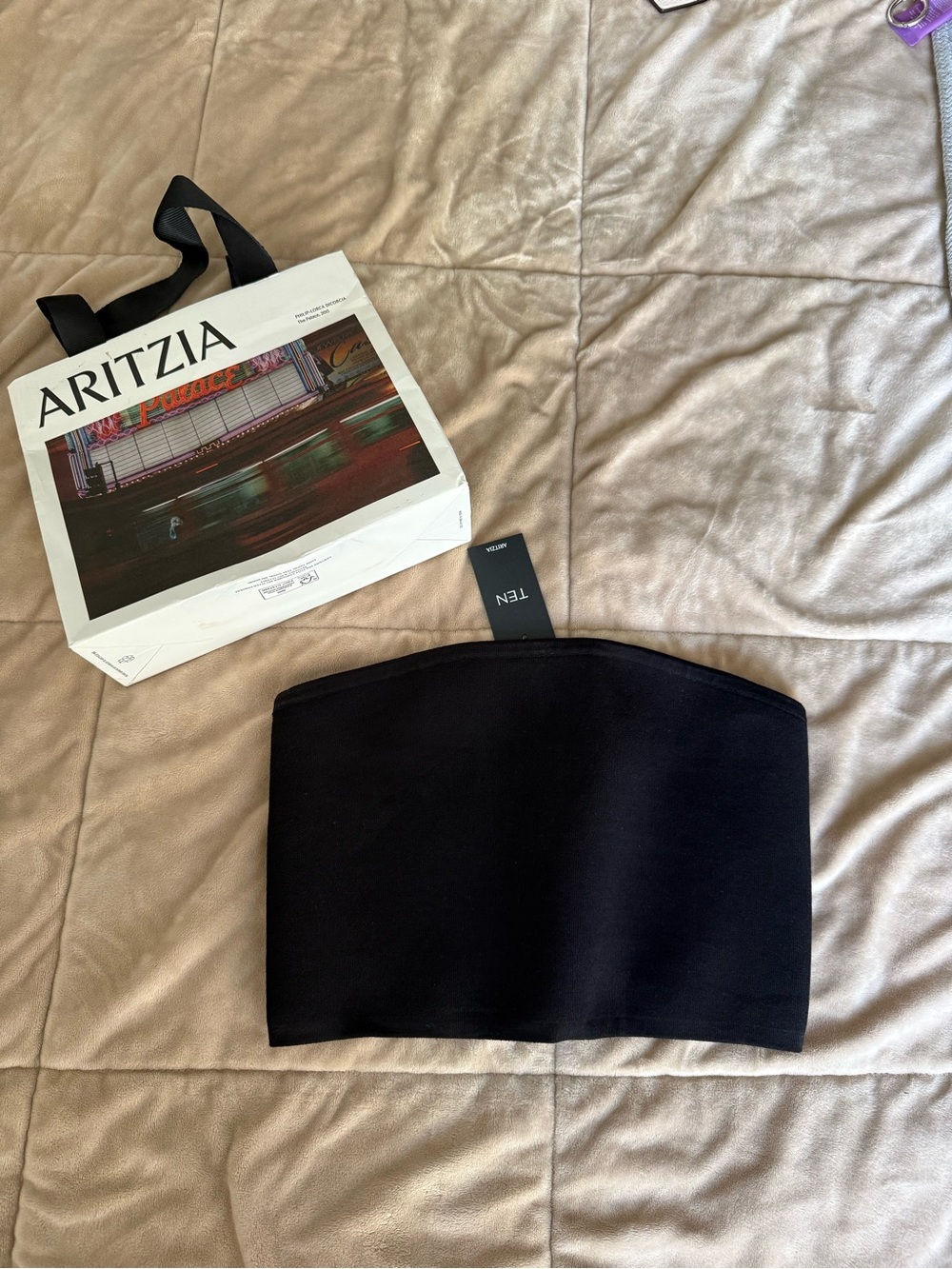 Aritzia Black tube top